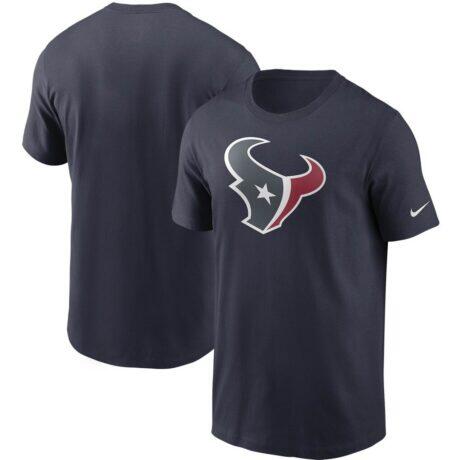 Houston Texans Nike Primary Logo T-Shirt - Navy - Front View