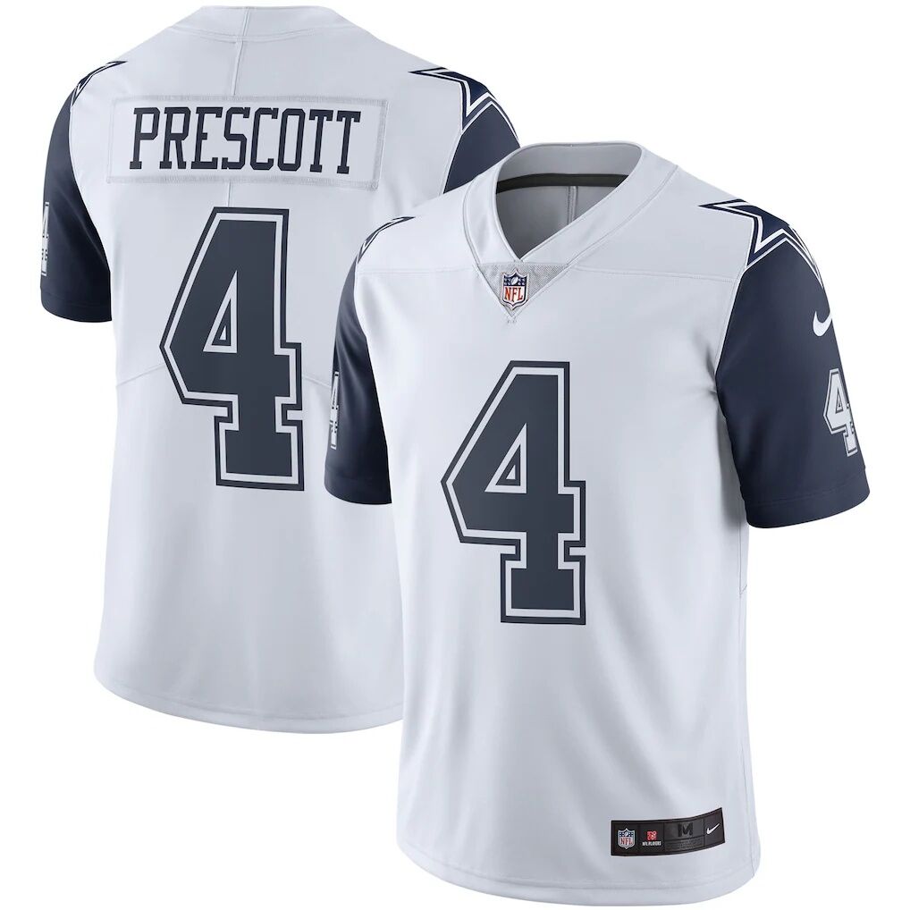 Dak Prescott Nike Dallas Cowboys Color Rush Vapor Limited Jersey