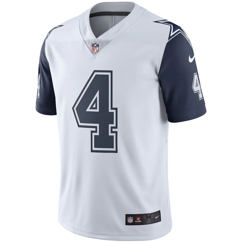 Dak Prescott Nike Dallas Cowboys Color Rush Vapor Limited Jersey