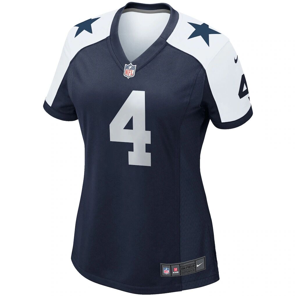Dak Prescott Dallas Cowboys Nike Women's Alternate Game Team Jersey