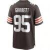 Myles Garrett Cleveland Browns Nike Game Player Jersey - Brown - Detail View