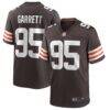 Myles Garrett Cleveland Browns Nike Game Player Jersey - Brown - Front View