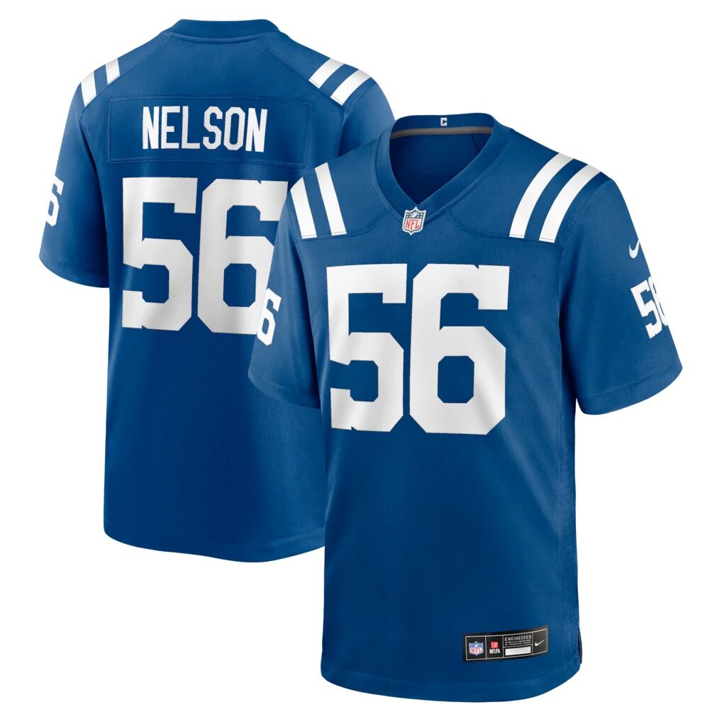 Quenton Nelson Indianapolis Colts Nike Player Game Jersey - Royal
