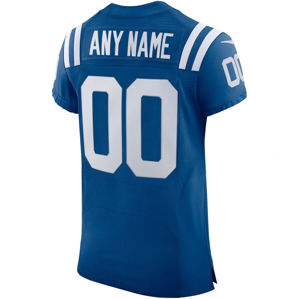 Indianapolis Colts Nike Vapor Elite Custom Jersey - Royal