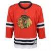Chicago Blackhawks Youth Replica Custom Jersey - Red - Side View