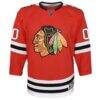 Chicago Blackhawks Youth Premier Custom Jersey - Red - Side View