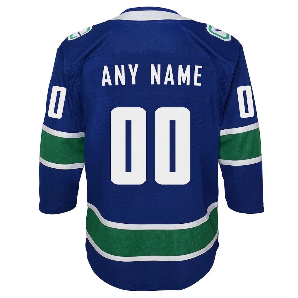 Vancouver Canucks Youth Premier Custom Jersey