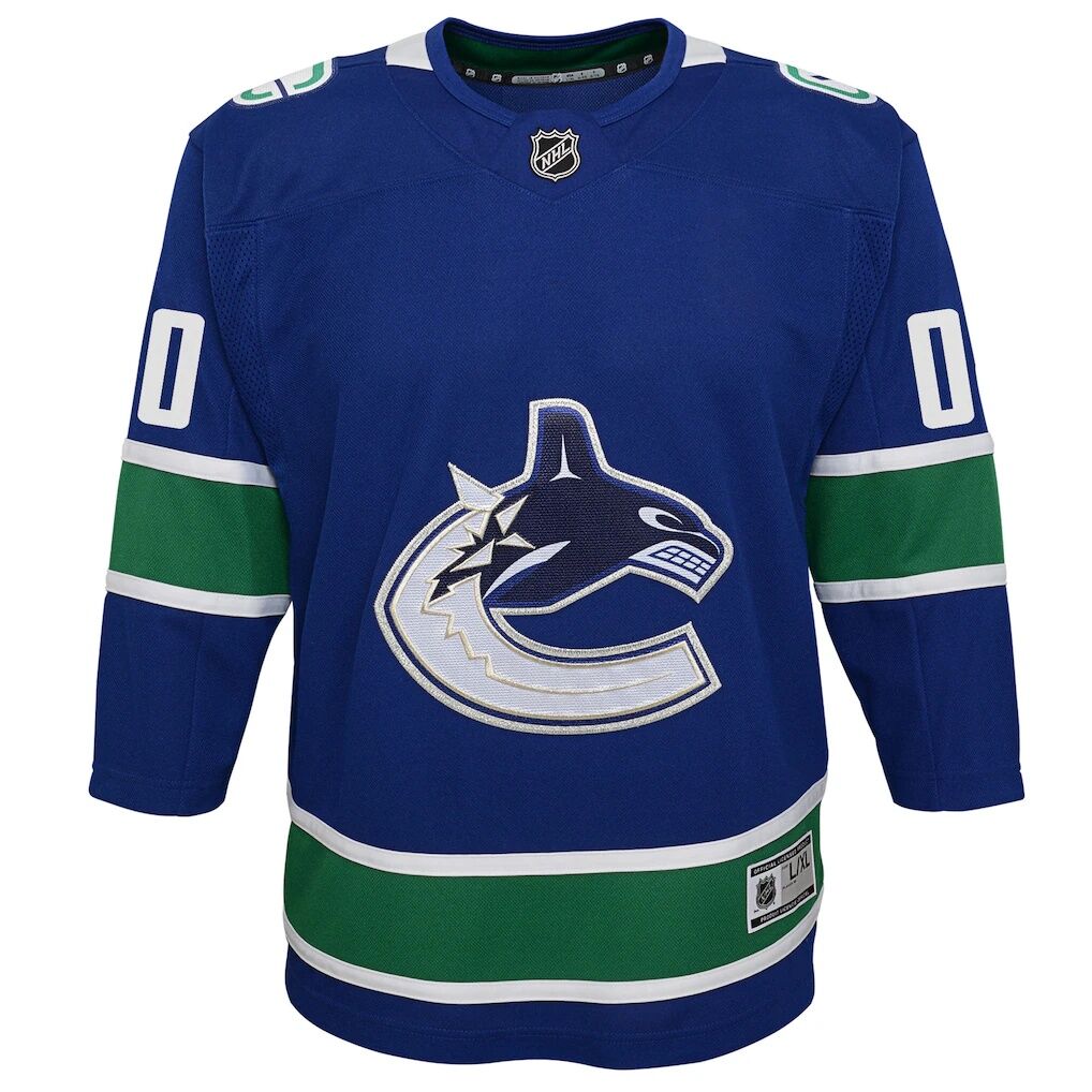 Vancouver Canucks Youth Premier Custom Jersey