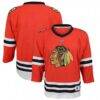 Chicago Blackhawks Youth Replica Jersey - Red - Front View