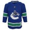 Vancouver Canucks Youth Replica Jersey - Blue - Side View