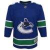 Vancouver Canucks Youth Premier Jersey - Blue - Side View
