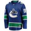Vancouver Canucks Fashion7 Home Team Breakaway Custom Jersey - Blue - Side View