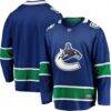 Vancouver Canucks Fashion7 Home Team Breakaway Jersey - Blue - Front View