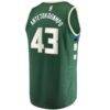 Thanasis Antetokounmpo Milwaukee Bucks Fashion7 Fast Break Replica Player Jersey - Icon Edition - - Detail View