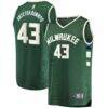 Thanasis Antetokounmpo Milwaukee Bucks Fashion7 Fast Break Replica Player Jersey - Icon Edition - - Front View