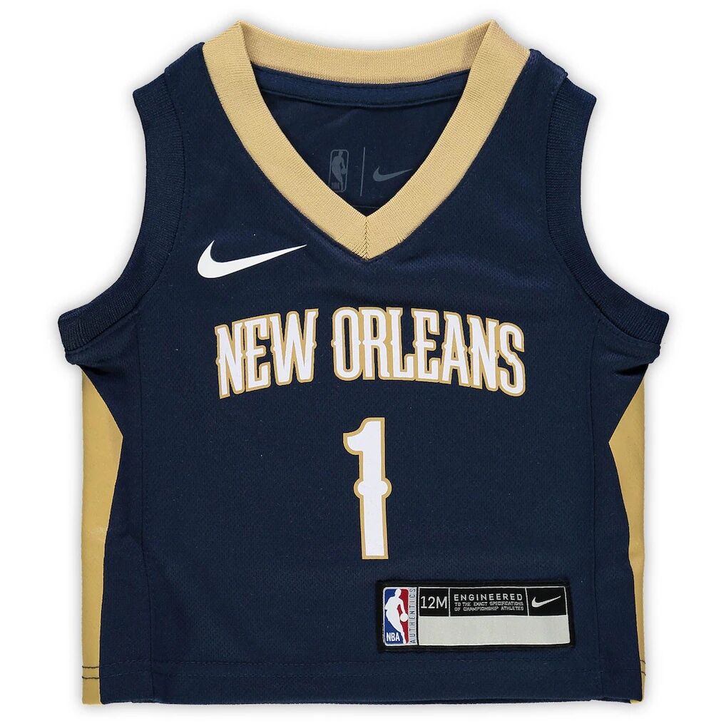 Zion Williamson New Orleans Pelicans Nike Infant Replica Jersey - Icon Edition