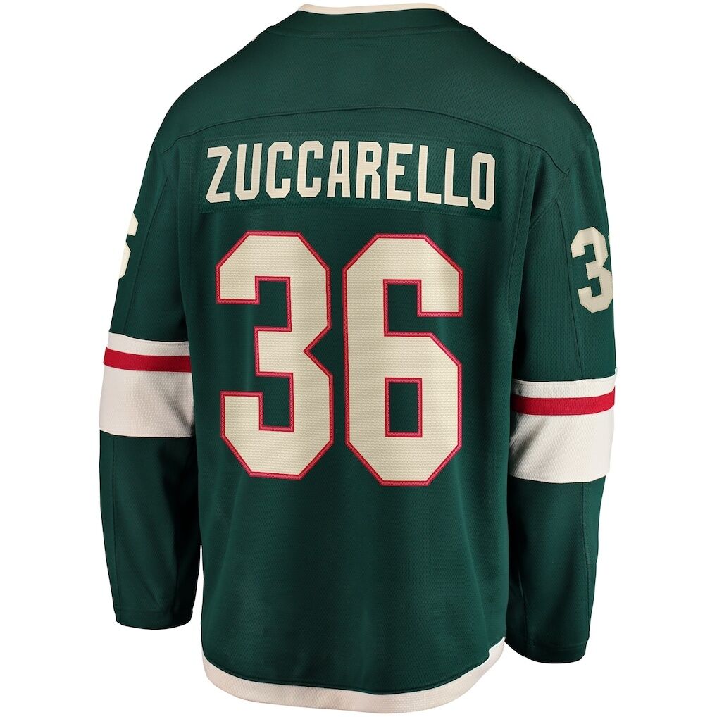 Mats Zuccarello Minnesota Wild Fashion7 Team Color Breakaway Player Jersey