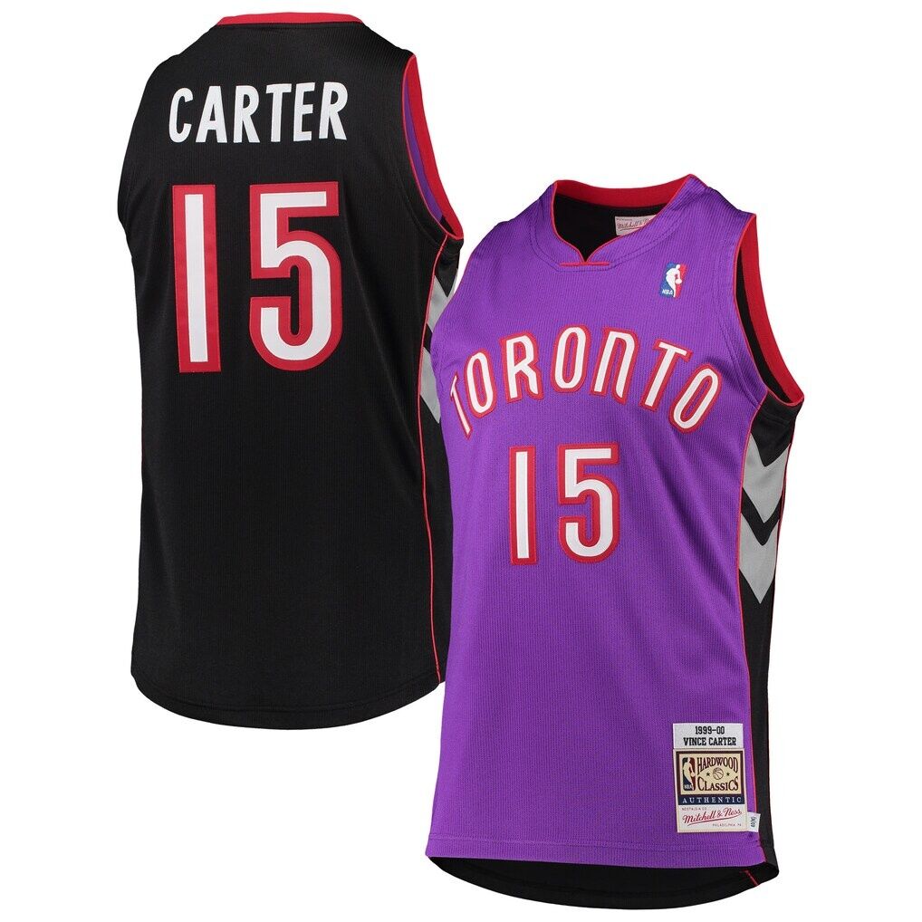 Vince Carter Toronto Raptors Mitchell & Ness 1999/2000 Hardwood Classics Authentic Jersey