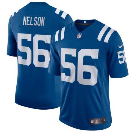 Quenton Nelson Indianapolis Colts Nike Vapor Limited Jersey - - Front View