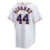 Yordan Álvarez Houston Astros Nike Home Replica Player Jersey - White - Detail View