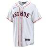 Yordan Álvarez Houston Astros Nike Home Replica Player Jersey - White - Side View