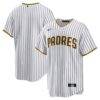 San Diego Padres Nike Home Replica Team Jersey - White - Front View