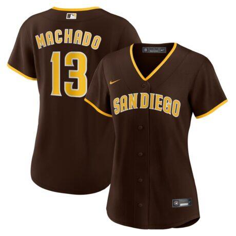 Manny Machado San Diego Padres Nike Women's Road Replica Player Jersey