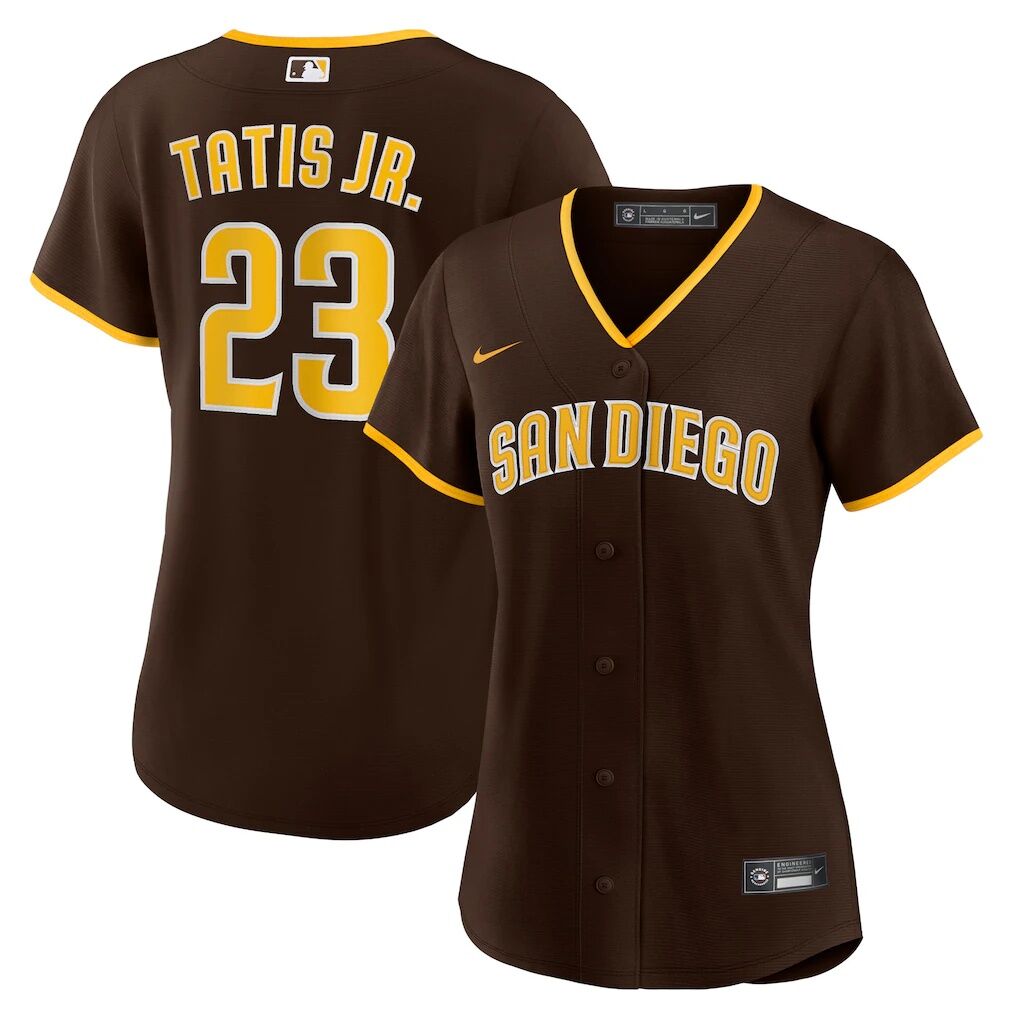 Fernando Tatís Jr. San Diego Padres Nike Women's Road Replica Player Jersey