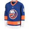 Mathew Barzal New York Islanders Youth Home Player Replica Jersey - - Side View