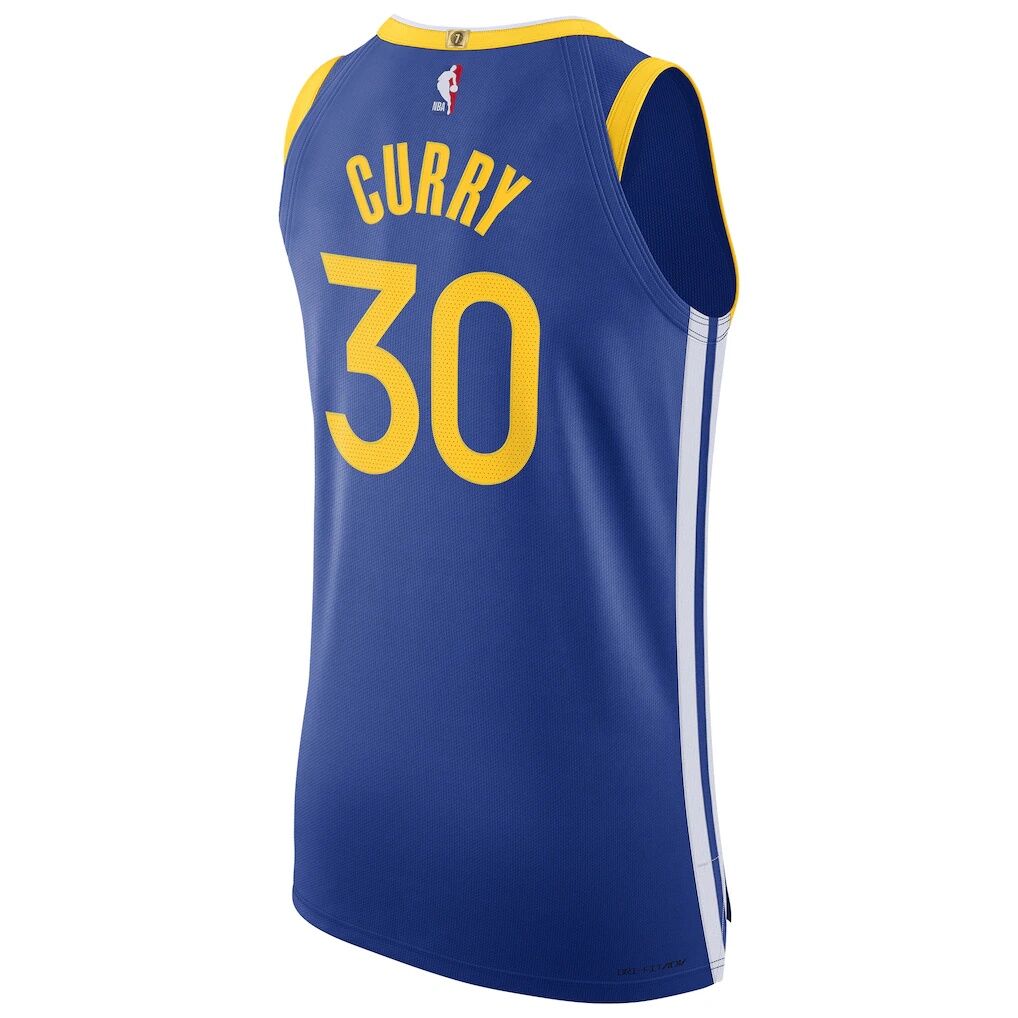 Stephen Curry Golden State Warriors Nike Authentic Jersey – Icon Edition – Royal