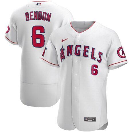 Anthony Rendon Los Angeles Angels Nike Authentic Player Jersey - White - Front View