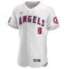 Anthony Rendon Los Angeles Angels Nike Authentic Player Jersey - White - Side View