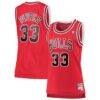Scottie Pippen Chicago Bulls Mitchell & Ness Women's 1997/98 Hardwood Classics Swingman Jersey - Red - Front View