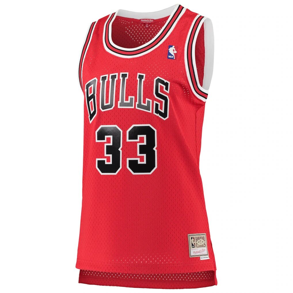 Scottie Pippen Chicago Bulls Mitchell & Ness Women's 1997/98 Hardwood Classics Swingman Jersey