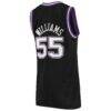 Jason Williams Sacramento Kings Mitchell & Ness Women's 2000/01 Hardwood Classics Swingman Jersey - Black - Detail View