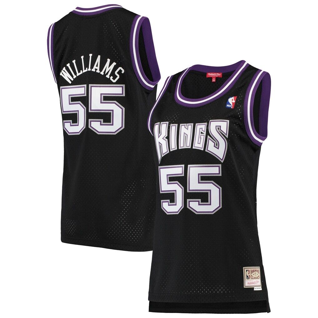 Jason Williams Sacramento Kings Mitchell & Ness Women's 2000/01 Hardwood Classics Swingman Jersey