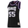 Jason Williams Sacramento Kings Mitchell & Ness Women's 2000/01 Hardwood Classics Swingman Jersey - Black - Side View