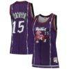 Vince Carter Toronto Raptors Mitchell & Ness Women's 1998/99 Hardwood Classics Swingman Jersey - Purple - Front View