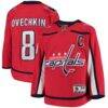 Alexander Ovechkin Washington Capitals Youth Home Premier Player Jersey - Red - Front View