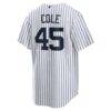 Gerrit Cole New York Yankees Nike Home Replica Player Name Jersey - White - Detail View