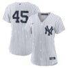 Gerrit Cole New York Yankees Nike Women's Home Replica Player Jersey - White - Front View