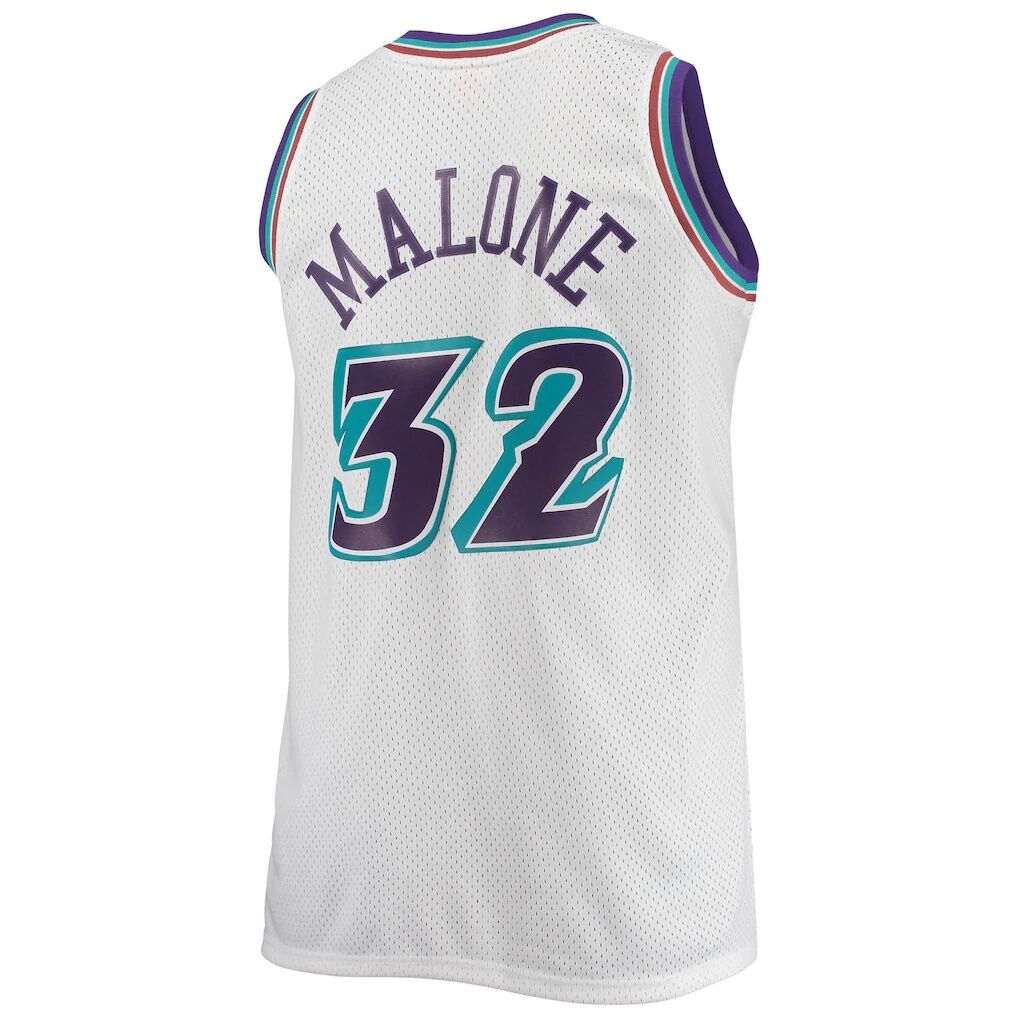 Karl Malone Utah Jazz Mitchell & Ness 1996/97 Big & Tall Hardwood Classics Swingman Jersey