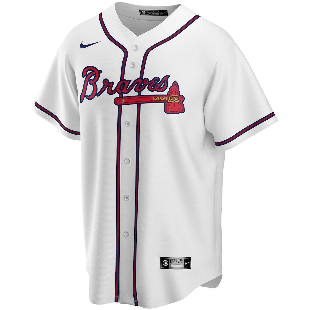 Atlanta Braves Nike Home Replica Custom Jersey