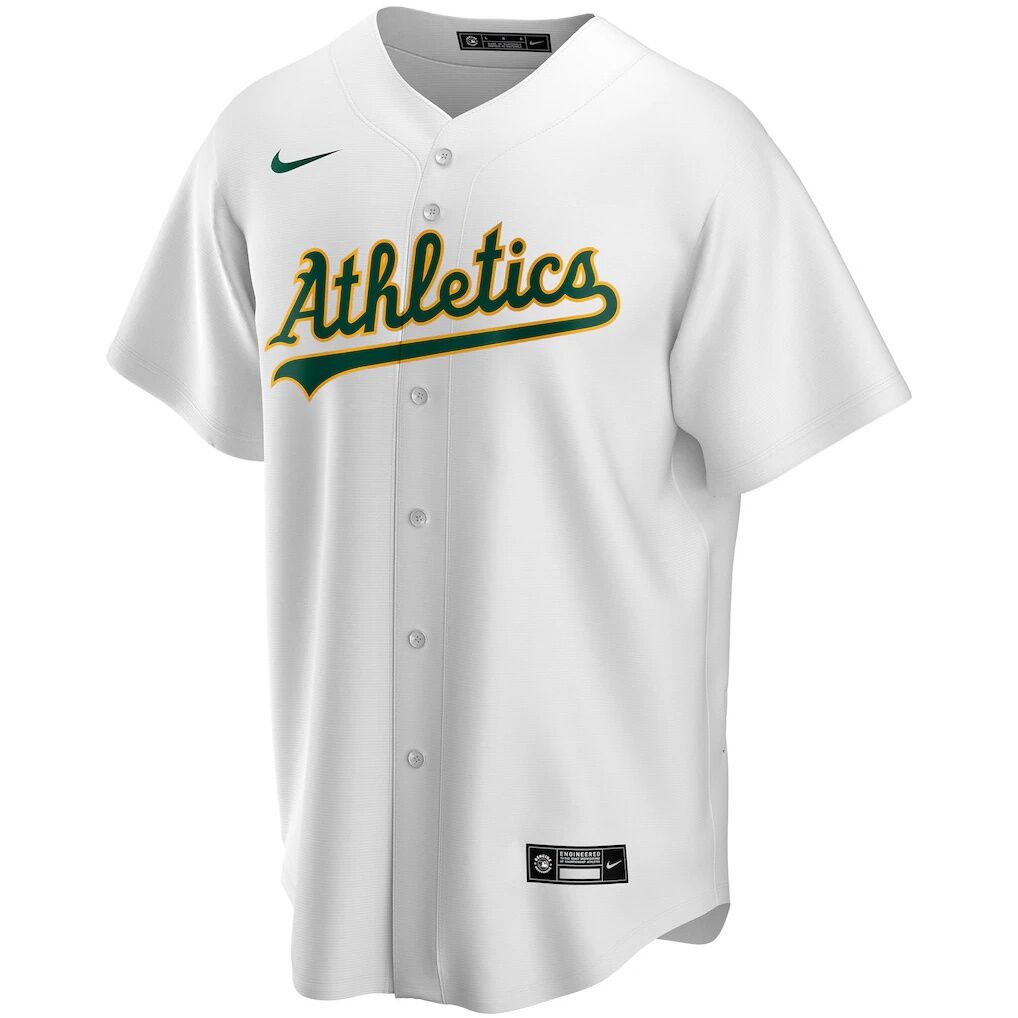 Athletics Nike Home Replica Custom Jersey