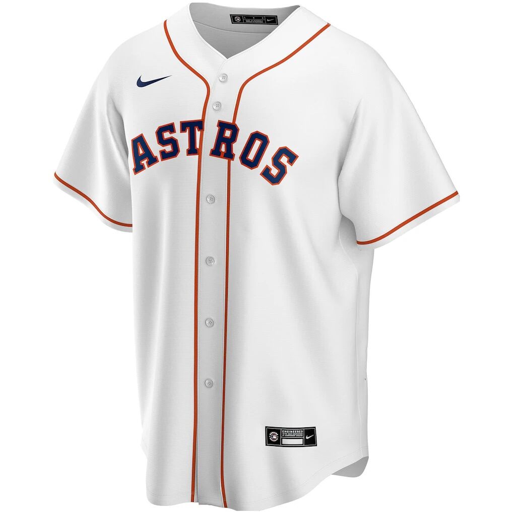 Houston Astros Nike Home Replica Custom Jersey