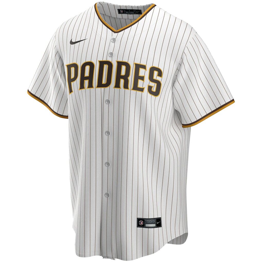San Diego Padres Nike Home Replica Custom Jersey