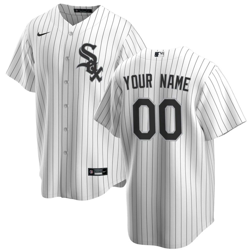 Chicago White Sox Nike Home Replica Custom Jersey