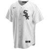 Chicago White Sox Nike Home Replica Custom Jersey - White - Side View