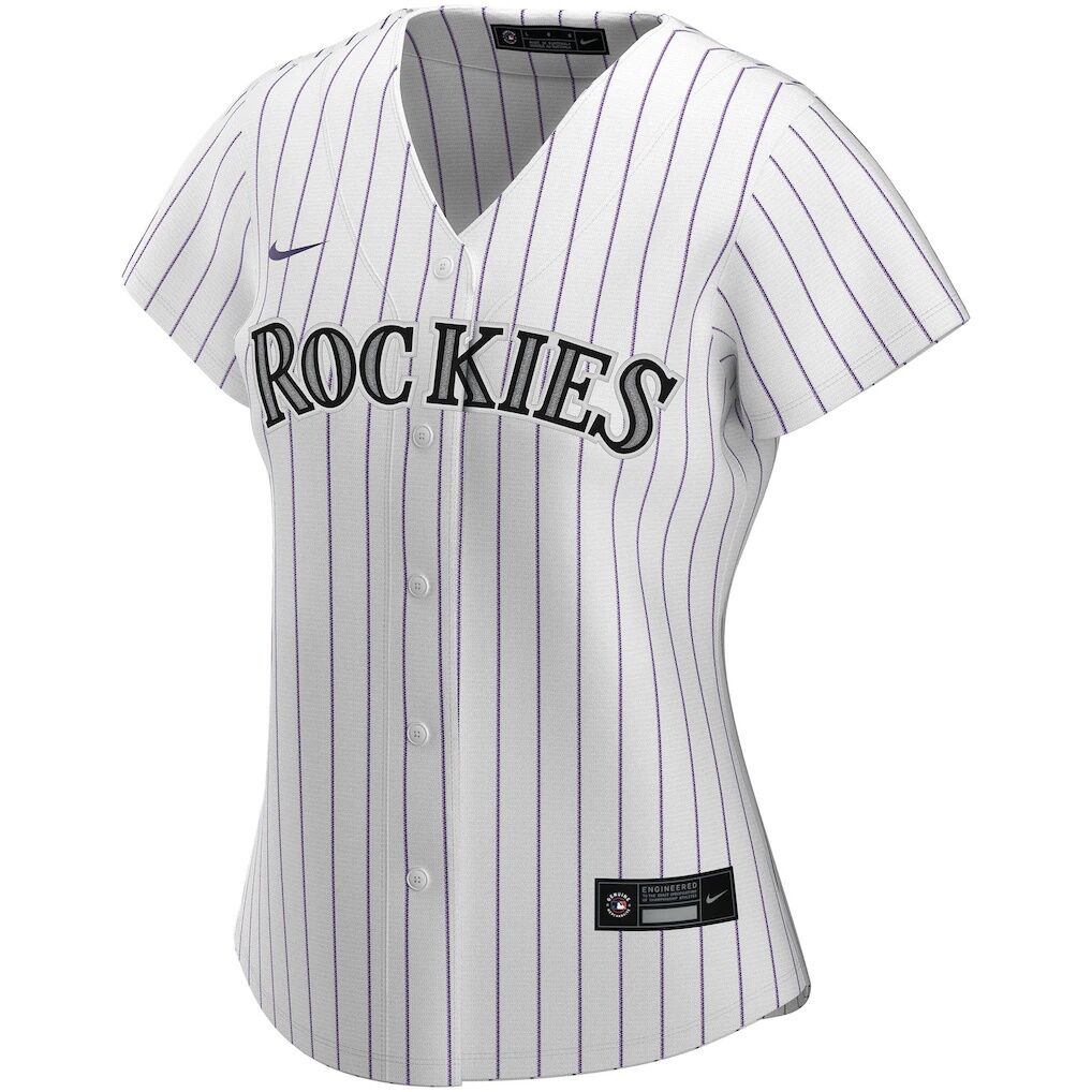 Colorado Rockies Nike Women's Home Replica Custom Jersey