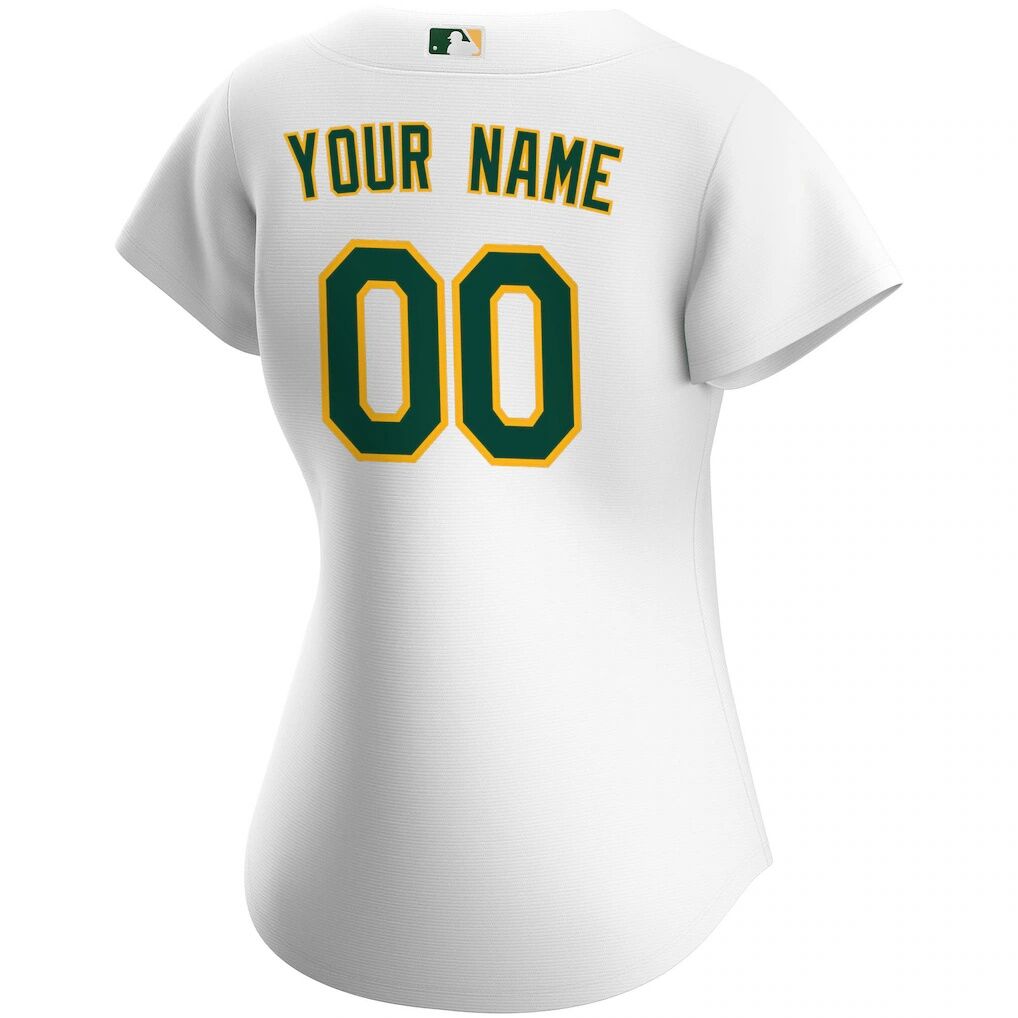 Athletics Nike Women's Home Replica Custom Jersey